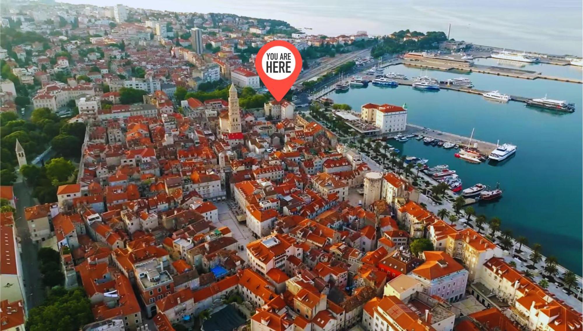 شقة Diocletian Tower - Bella Vista & Palazzo سبليت المظهر الخارجي الصورة
