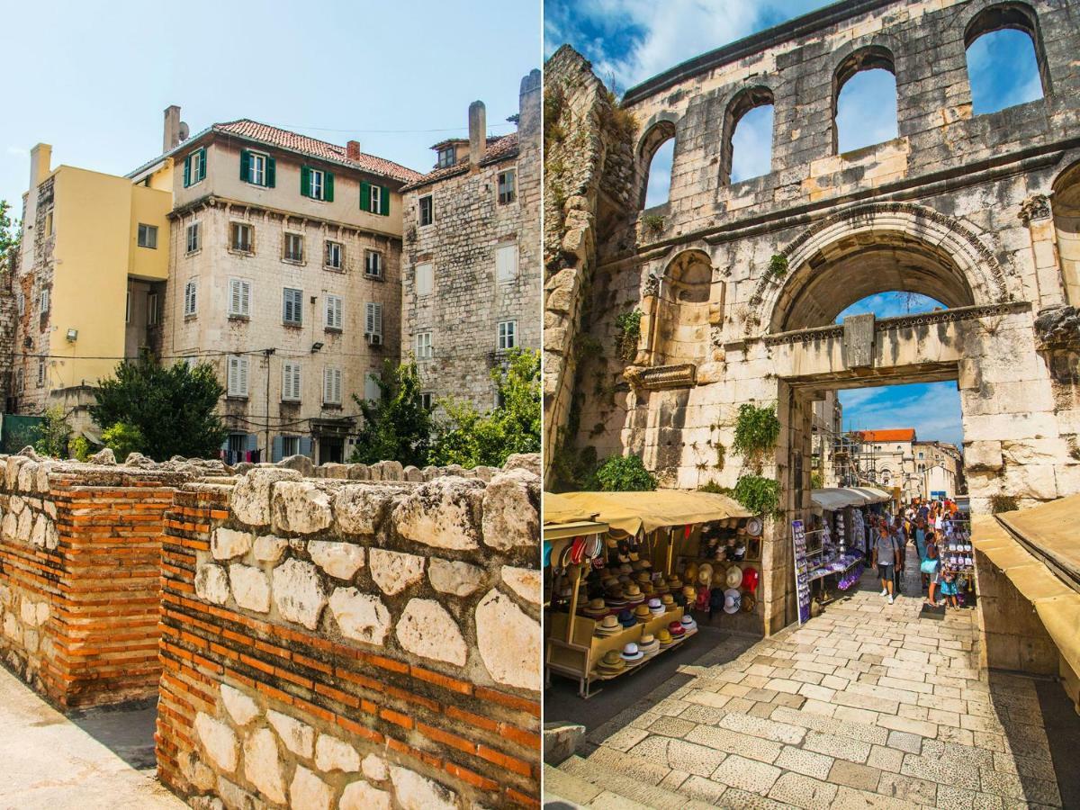 شقة Diocletian Tower - Bella Vista & Palazzo سبليت المظهر الخارجي الصورة